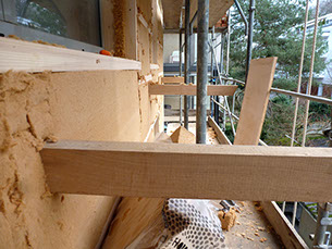 Holzbalkon Wärmedämmung
