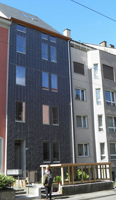 Ansicht Strassenfassade 2014